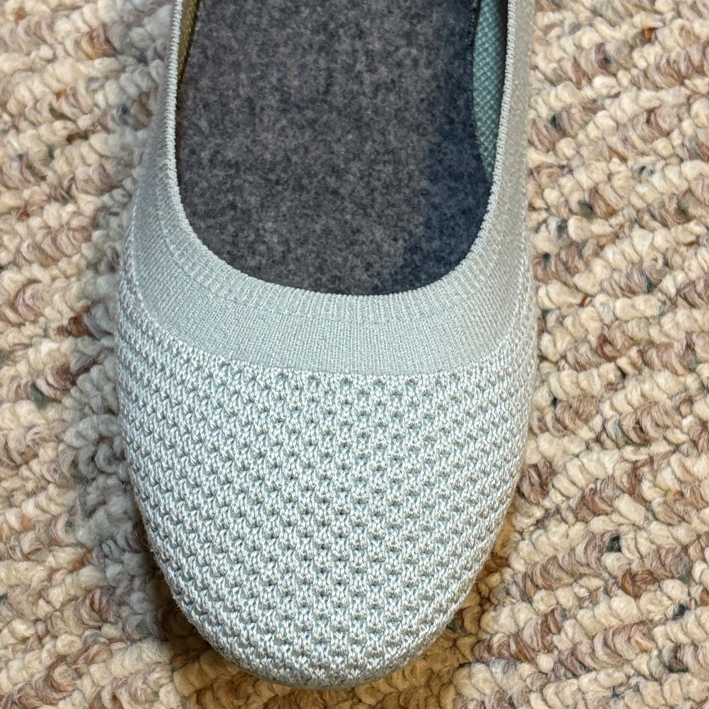 allbirds Women’s Light Blue Knit Flats - Picture 11 of 13